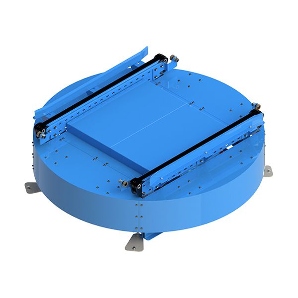 Plataforma giratoria para palets