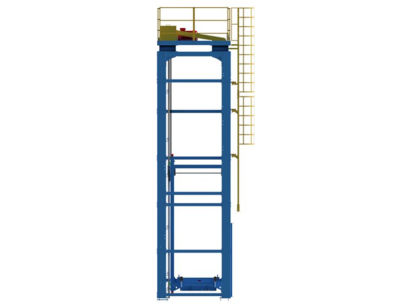 Transportador vertical recíproco (Servicio pesado)