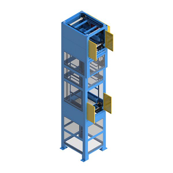 Transportador vertical continuo